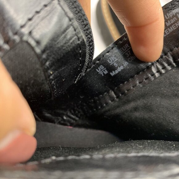 Naturalizer Aster Black Faux Suede Wedge Ankle Boots size 7M E4 - Picture 7 of 9